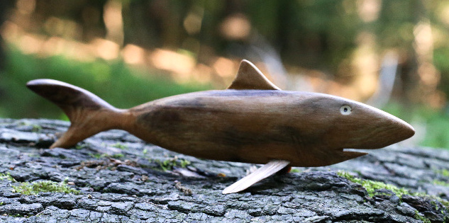 žralok ze dřeva